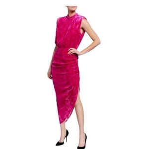 Veronica Beard Fuchsia Kendall  Dress